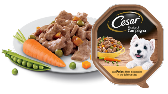 CESAR POLLO VERDURINE GR.150
